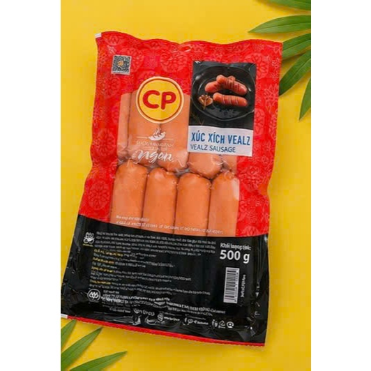 XÚC XÍCH XÔNG KHÓI VEAL CP 500g_Ngon, tiện lợi