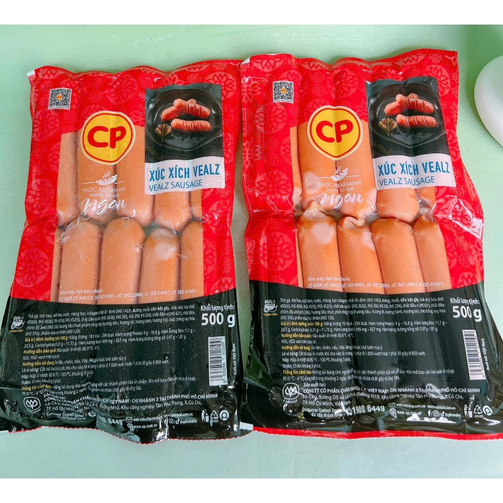 1Kg Xúc xích Veal CP thơm ngon