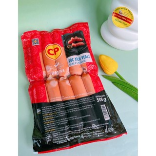 XÚC XÍCH XÔNG KHÓI VEAL CP 500g_Ngon, tiện lợi
