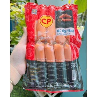 XÚC XÍCH XÔNG KHÓI VEAL CP 500g_Ngon, tiện lợi