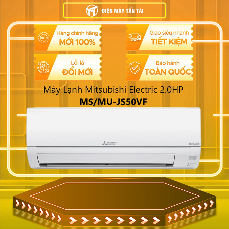 (HCM) - MS-JS50VF - Máy lạnh Mitsubishi Electric 2.0 HP ( không Inverter) MS-JS50VF