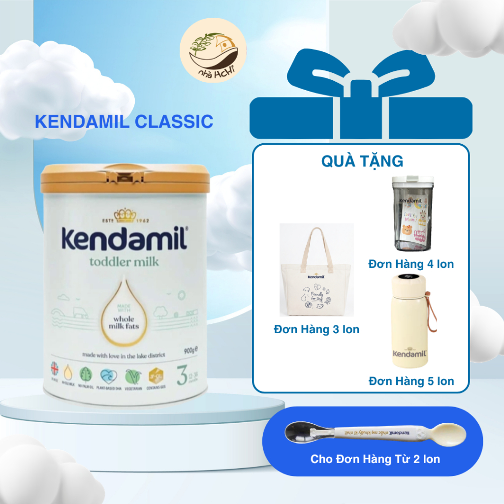 [HỎA TỐC - HẾT TÚI] KENDAMIL CLASSIC/ KENDAMIL ORGANIC ĐỦ SỐ 1,2,3 CHÍNH HÃNG
