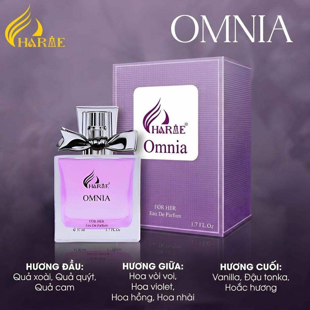 Nước Hoa Charme Omnia For Her Eau De Parfum 50ml
