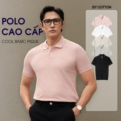 Áo Thun Polo Basic Nam Cao Cấp Cool Pique 2.0 Multi Color - Luôn Tặng Hộp Đóng – BY COTTON