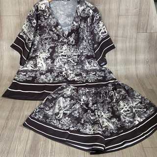 (Bigsize) Đồ Bộ Lụa Tiểu Thư Cao Cấp - Chất vải rũ mượt, cực mát