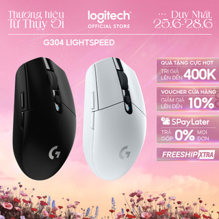 Chuột gaming không dây Logitech G304 - nhẹ, 6 nút lập trình, onboard memory, pin 250h