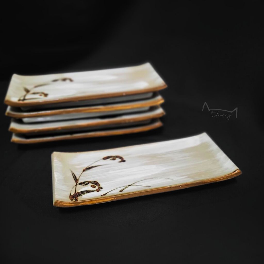 Dĩa CN | Gốm Mộc | 22x10cm