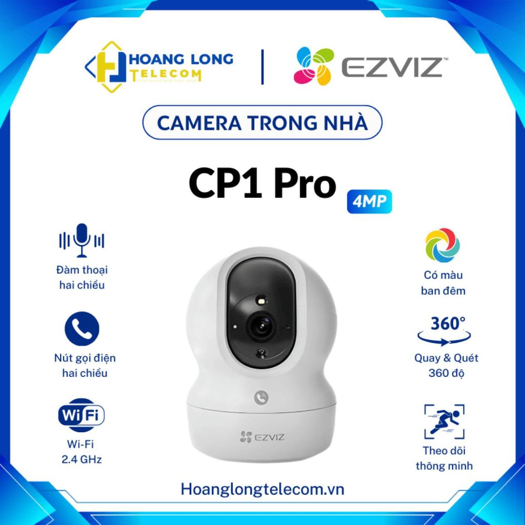 Camera wifi Ezviz CP1 pro 4MP 360° đàm thoại 2 chiều gọi App