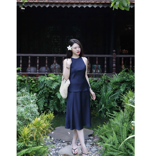 LYC FASHION - Chân Váy Lửng Lụa Hàn Châu