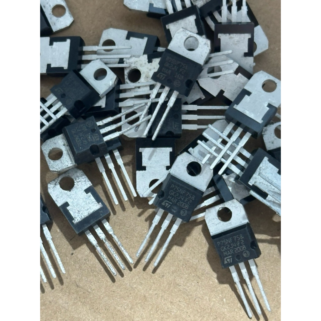 Set 5 con mosfet 75N75 75V 75A 3 chân cắm
