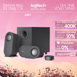 Loa máy tính bluetooth logitech z407 - đa kết nối , công suất 80w