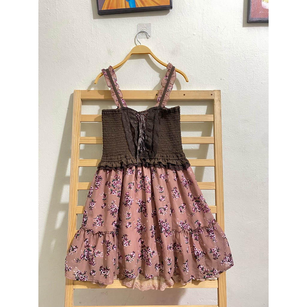Đầm hoa Axes Femme (Ảnh thật shop chụp)