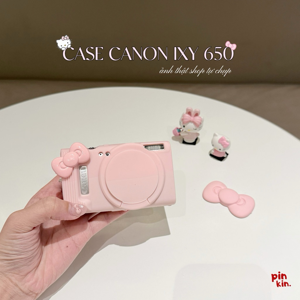 Dành Cho Canon IXUS 285 HS / IXY 650 / ELH 360 HS Silicon Mềm Vỏ Bảo Vệ Da Cao Su Cho Canon ELPH 360