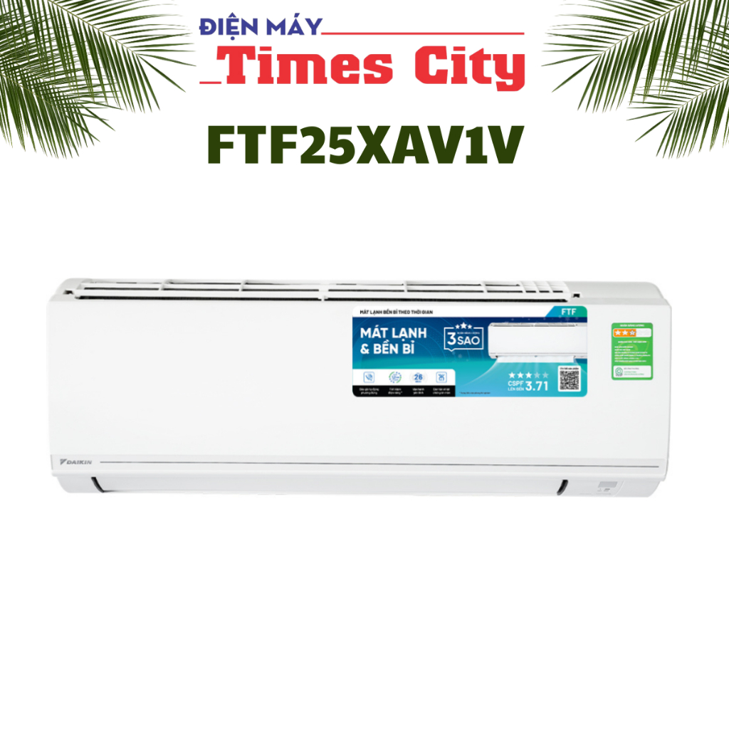 Điều hòa Daikin 9000 BTU FTF25XAV1V/RF25XAV1V