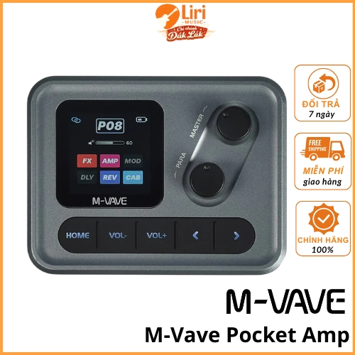 Pedal Guitar M-Vave Pocket Amp - Liri Music