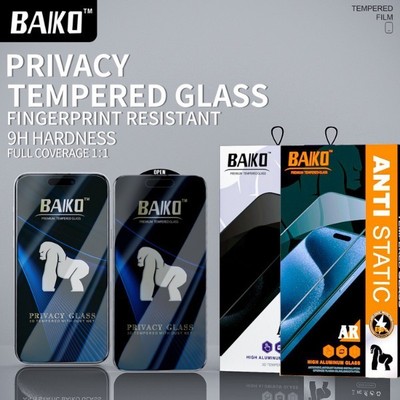 Kính Cường Lực BAIKO BKSS2 Samsung Trong Suốt Full Keo 3D Bo Cong Viền S21 S22 S23 S24 S25 Ultra Chống Xước 9H