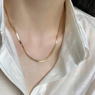 Dây chuyền, vòng cổ Choker Basic trơn không đen gỉ DECOCO ACC
