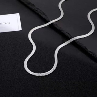 Dây chuyền, vòng cổ Choker Basic trơn không đen gỉ DECOCO ACC