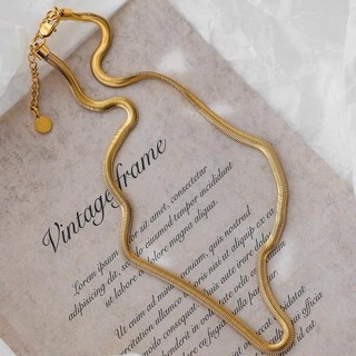 Dây chuyền, vòng cổ Choker Basic trơn không đen gỉ DECOCO ACC