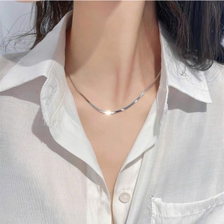 Dây chuyền, vòng cổ Choker Basic trơn không đen gỉ DECOCO ACC
