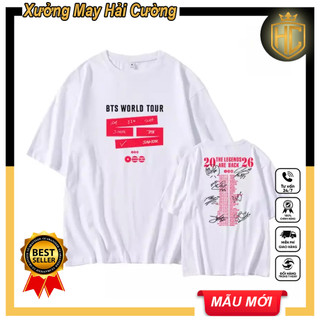Áo Thun BTS ARIRANG World Tour unisex fullsize dành cho fan