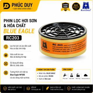 😷 MẶT NẠ PHÒNG ĐỘC BLUE EAGLE NP305 (CHÍNH HÃNG)