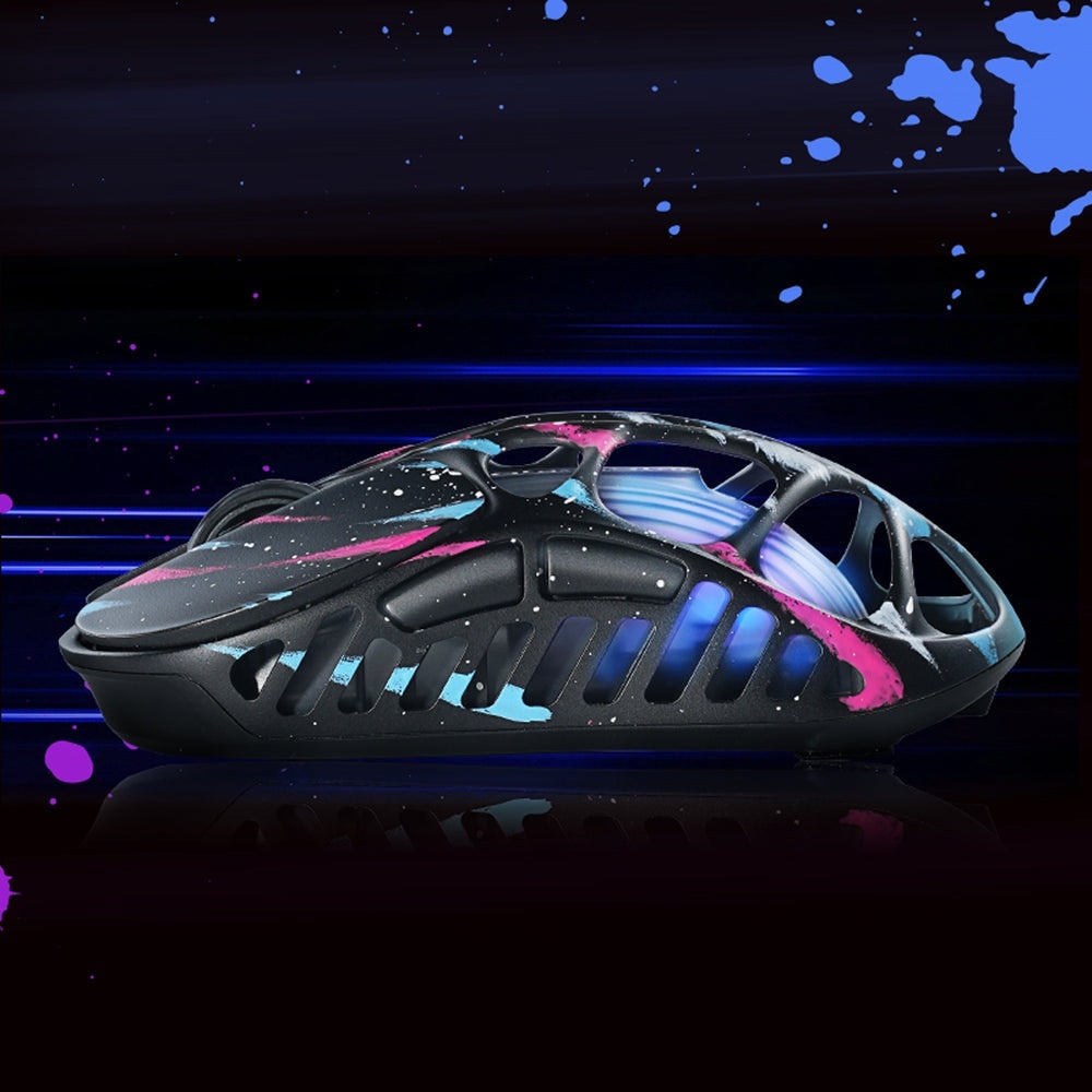 Chuột Gaming GravaStar Mercury X Pro Special Edition Neon Graffiti (Kèm 8K Dongle) Chính Hãng – Wire