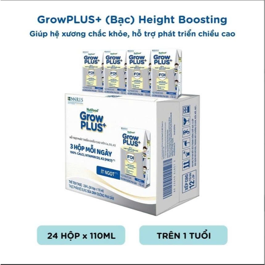 Growplus Bạc Immunel 110ml (24 hộp/thùng)