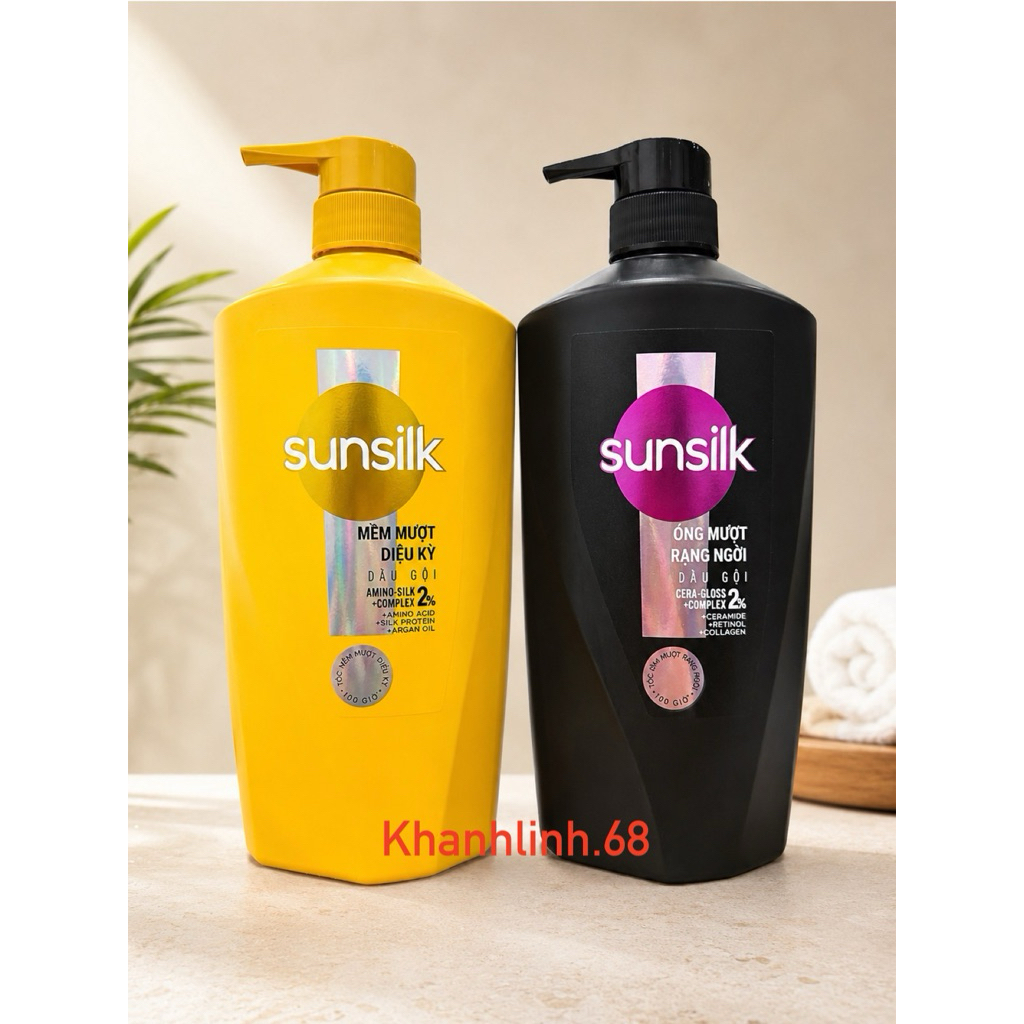 DẦU GỘI SUNSILK 850g