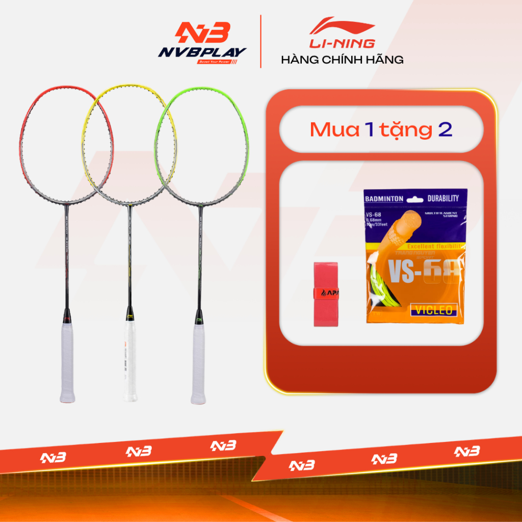 Vợt Cầu Lông LiNing Calibar 300/Calibar 300B/Calibar 300C - Chỉ Khung Vợt Chưa Căng Dây - Hàng Chính
