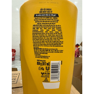 DẦU GỘI SUNSILK 850g