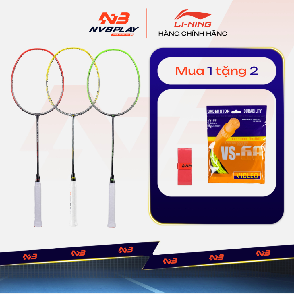 [CHÍNH HÃNG] Vợt Cầu Lông LiNing Calibar 300/Calibar 300B/Calibar 300C - Chỉ Khung Vợt Chưa Căng Dây