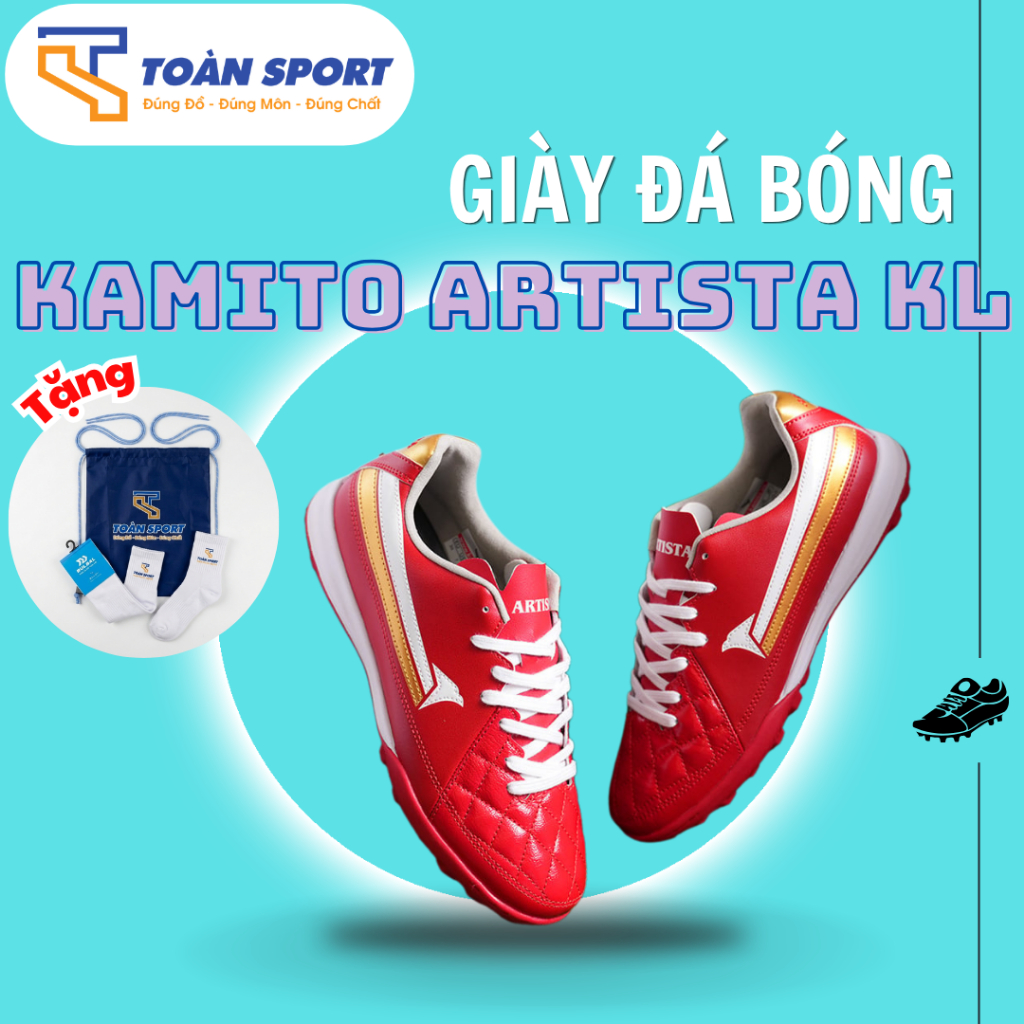 Giày Bóng Đá Kamito Artista KL TF (2 Màu) – Kiểm Soát Bóng Tốt, Di Chuyển Linh Hoạt, Bám Sân Chuẩn