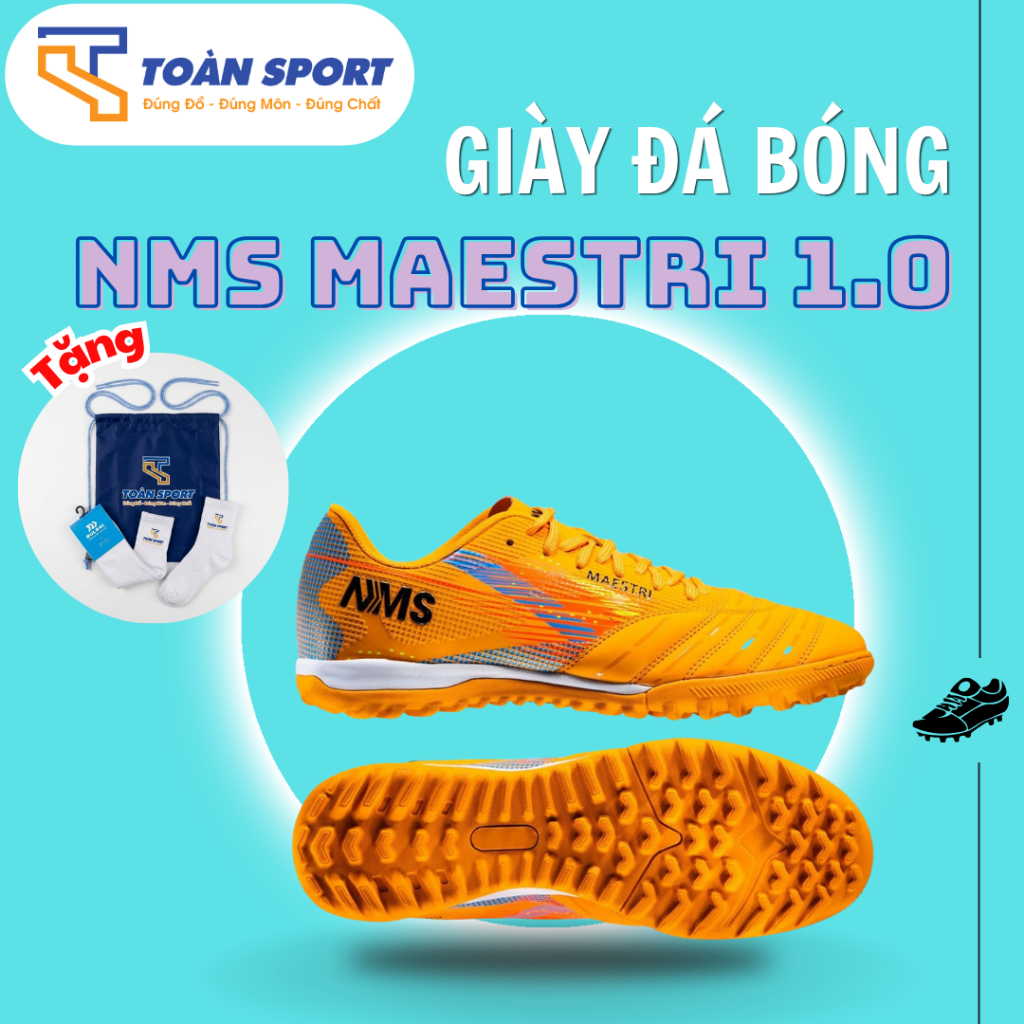 Giày Đá Bóng NeymarSport NMS Maestri 1.0 TF – Ôm Chân, Nhẹ, Đế Bám Sân Cỏ Nhân Tạo