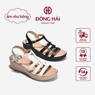 [ÊM NHƯ BÔNG] Sandal Xuồng Đông Hải Quai T-Strap - S32I1