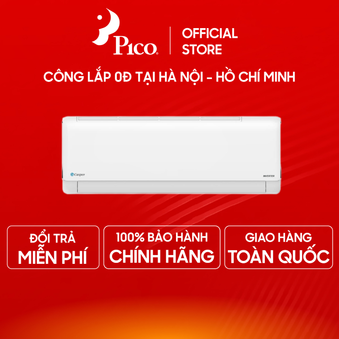 [Shopee miễn phí công lắp nội thành HN HCM] GC-09IB36 | JC-09IU36 Điều hòa 1 chiều Casper Inverter 9