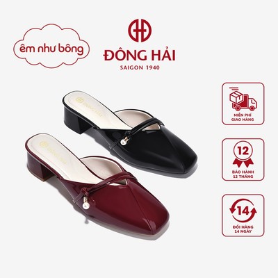 [ÊM NHƯ BÔNG] Dép Sapo Nữ Đông Hải Quai Đính Châu - G5853