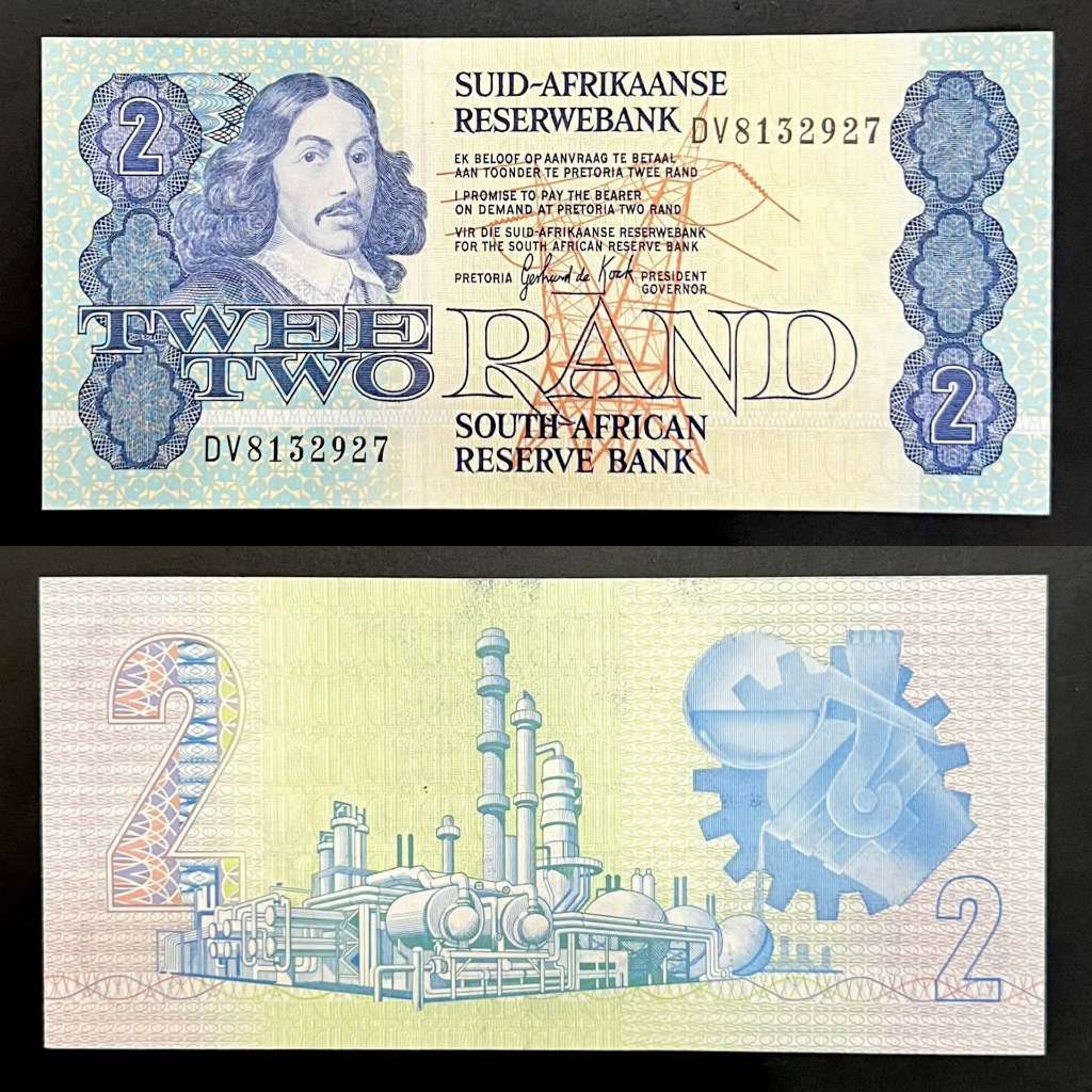 [1507]SƯU TẦM XƯA South Africa 2 Rand 1973