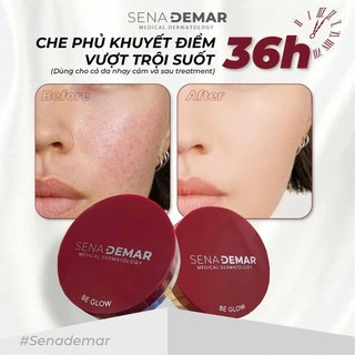 Phấn nước cushion sena demar be glow cushion dạng kem,giúp dưỡng ẩm, làm trắng 15g -  cushion senademar hạn 2028  CD683