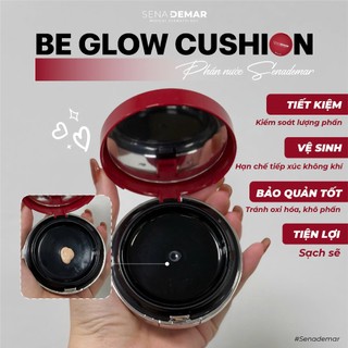 Phấn nước cushion sena demar be glow cushion dạng kem,giúp dưỡng ẩm, làm trắng 15g -  cushion senademar hạn 2028  CD683