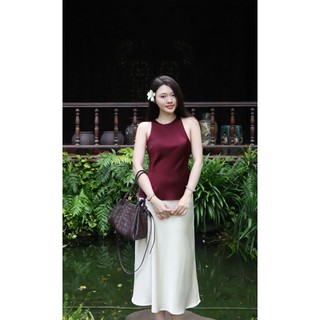 LYC FASHION - Chân Váy Lửng Lụa Hàn Châu