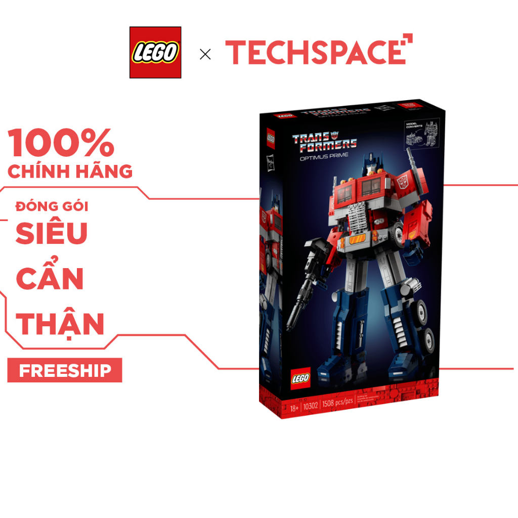 Bộ Mô Hình LEGO Icons Optimus Prime #10302