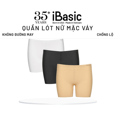 Combo 3 Quần lót mặc váy iBasic không đường may lưng bonding V187, PANW205