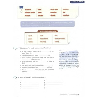 Sách - Lessons for IELTS - Listening (Tái bản)