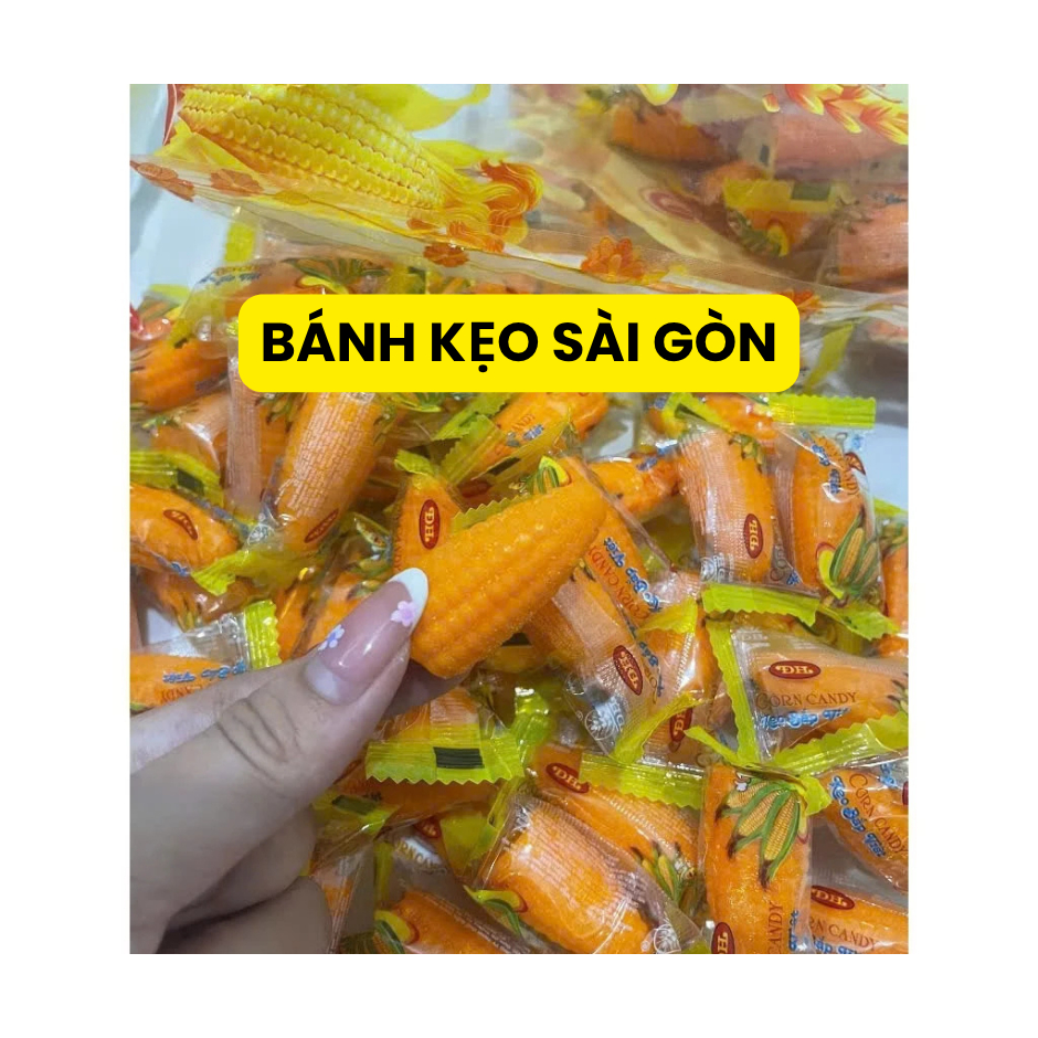Kẹo Dẻo Bắp Thái Dương 250gr/ 500gr/ 1 ký- Bánh kẹo Sài Gòn