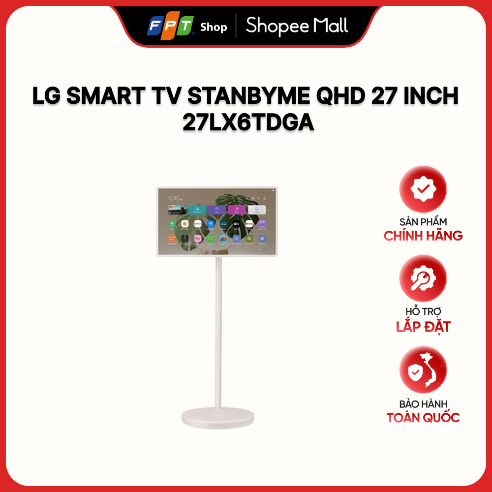 LG Smart TV StanbyME QHD 27 inch 27LX6TDGA