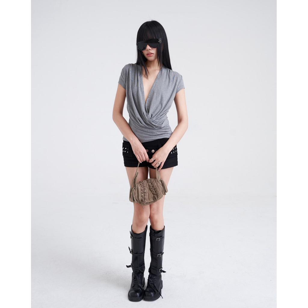 Hera Top - Áo xẻ ngực - 179Dress
