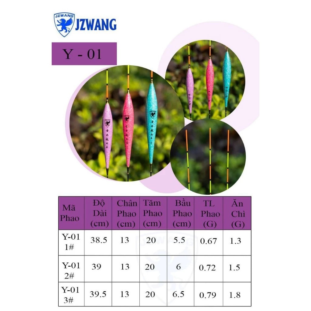 PHAO JZWANG LIMITED Y01 - Y02 màu ngẫu nhiên