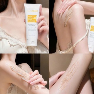 Sữa tắm SENA DEMAR DAILY SCRUB & BODY CLEANSER 200ml hạn 2028 muối tắm senademar  CD677