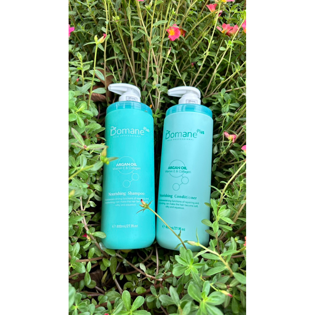 Cặp gội xả Bomane 800ml